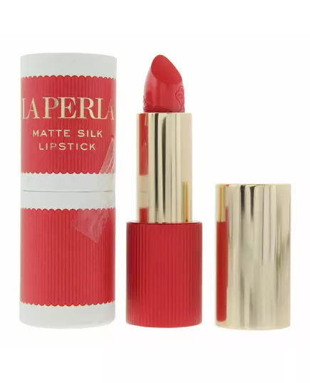 La Perla Matte Silk Mat Rouge à lèvres crème 103 Rouge corail, 3,5 g, image 4