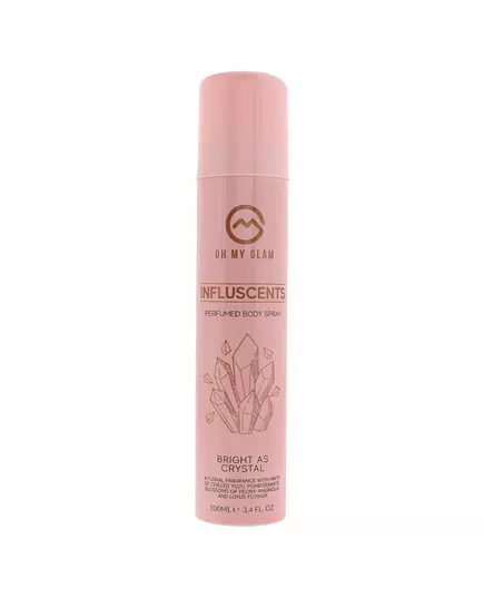 Oh My Glam Influscents Bright As Crystal Spray corporel Fleur de lotus, 100 ml