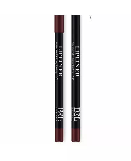 Bel London BEL London Huile végétale hydrogénée Étanche Contour Crayon à lèvres 101, 0,8 g