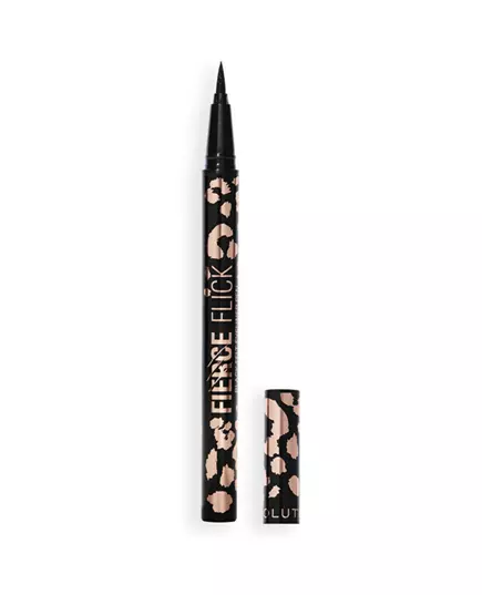 Eyeliner liquide Makeup Revolution Fierce Eyeliner Black, 0,5 ml