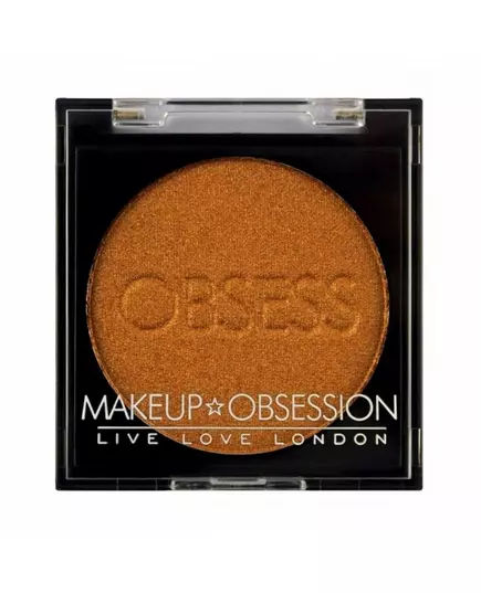 Makeup Revolution Obsession Fard à paupières en poudre E166 Côte d'Or, 2 g