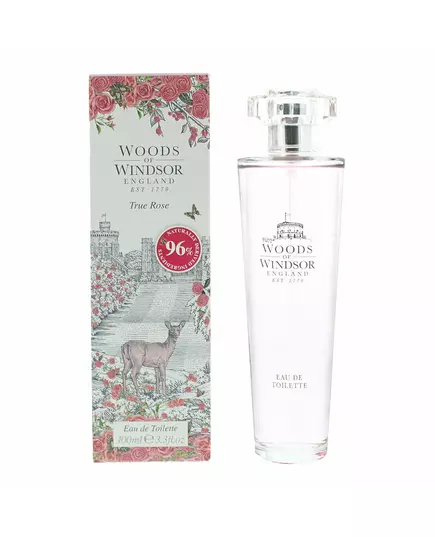 Woods Of Windsor True Rose Eau de Toilette Für Frauen, 100 ml