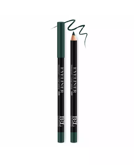 Bel London BEL London Hydriertes Pflanzenöl Wasserdicht Farbe Langlebig Gel-Kajalstift 205 Grün, 0,8 g