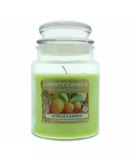 Liberty Candle Homestead Collection Citrus Garden Jardin d'agrumes Bougie parfumée, 510 g