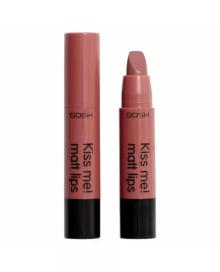 Gosh Kiss Me! Creme-Lippenstift 008 Natural Kiss, 2 g