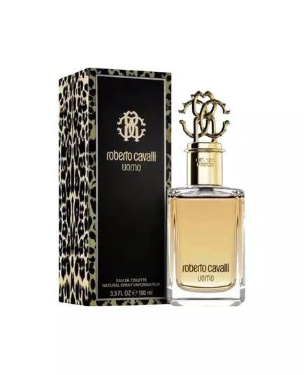 Roberto Cavalli Uomo Eau de Toilette Für Männer, 100 ml, Bild 3