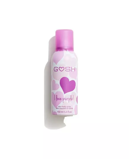 Gosh I Love Purple Déodorant en spray Pour les femmes, 150 ml