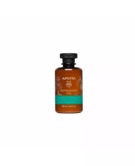 Apivita Refreshing Fig Cleansing & Refreshing Gel douche Tous les types de peau, 250 ml