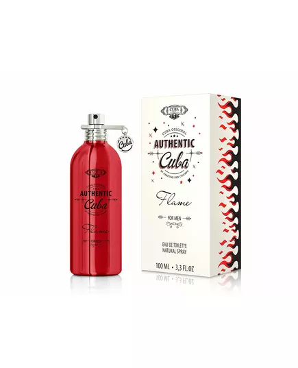 Cuba Authentic Flame Eau de Toilette Für Männer, 100 ml, Bild 2