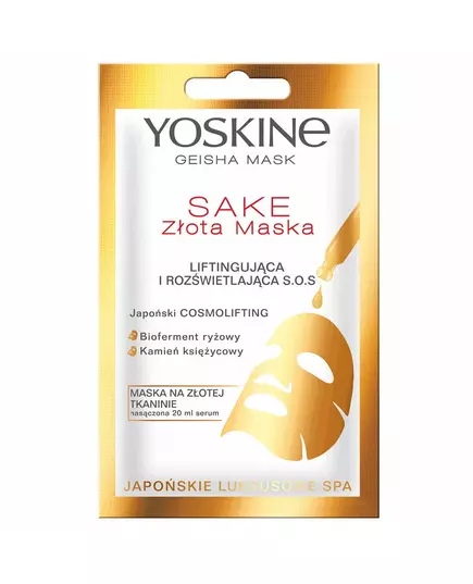 Yoskine Geisha Heben Gesichtsmaske Gesicht, 20 ml