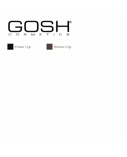 Gosh Intense Gel-Kajalstift 03 Braun, 1 ml, Bild 4