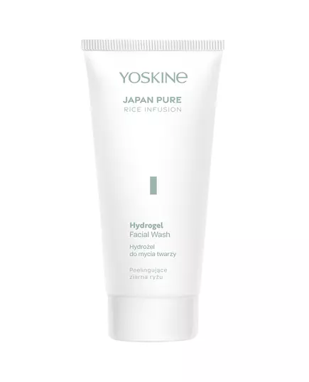 Yoskine Japan Pure Reisinfusion Peeling Reinigungsgel Gesicht, 150 ml