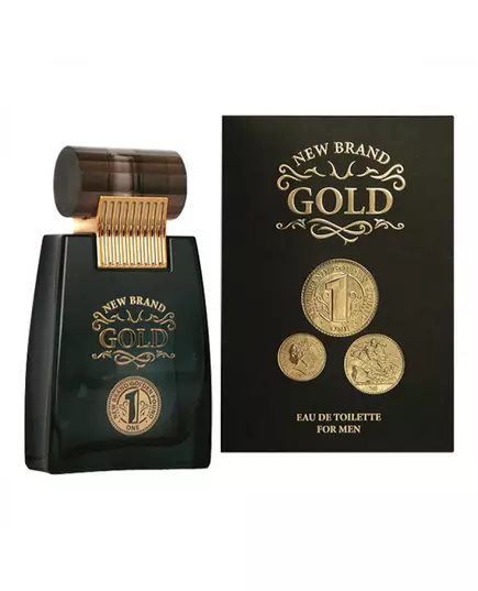 New Brand Gold Ace Eau de Toilette Pour hommes, 100 ml, image 2