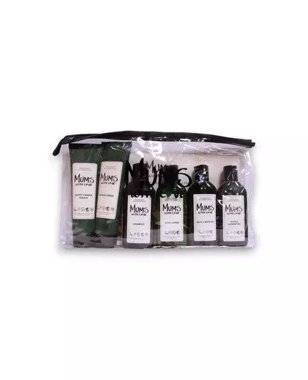 Starter Kit Set Mums With Love: Mums With Love Hydrating Body Lotion 100 ml + Mums With Love Hair Shampoo For Cleansing 100 ml + Mums With Love Shower Gel For All Skin Types 100 ml + Mums With Love Cleansing Bath Oil 100 ml + Happy Cheeks Repairing, Bild 2