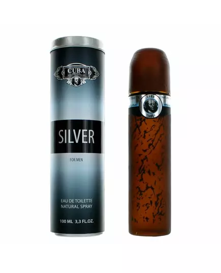 Cuba Silver Eau de Toilette Für Männer, 100 ml, Bild 2