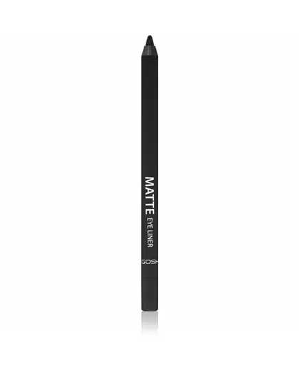 Gosh Eyeliner Pencil Pure vegan Eyeliner Matt Flüssiger Eyeliner 002 Matt Black, 1,2 g