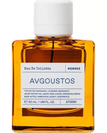 Korres Avgoustos Eau de Toilette Unisexe, 50 ml
