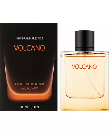 New Brand Prestige Volcano Eau de Toilette Pour hommes, 100 ml, image 2