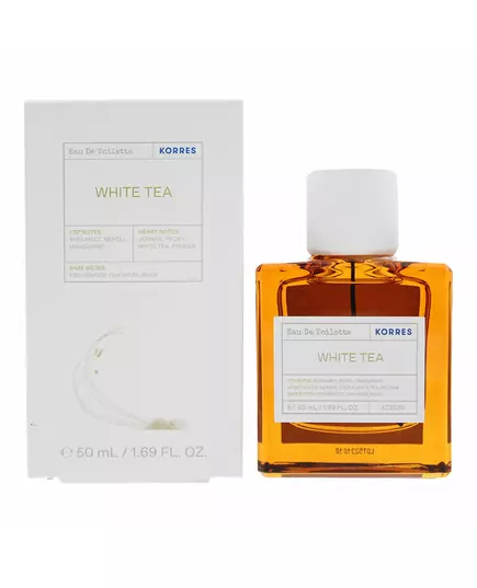 Korres White Tea Eau de Toilette Unisexe, 50 ml, image 2