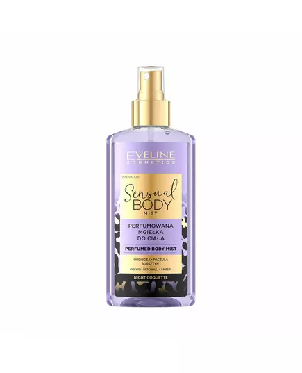 Eveline Cosmetics Sensual Body Night Coquette Spray corporel, 150 ml