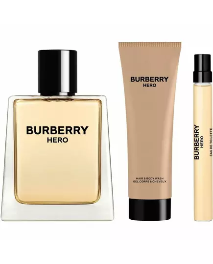Set Burberry: Hero Eau De Toilette For Men 100 ml + Hero Eau De Toilette For Men 10 ml + Hero Shower Gel For All Skin Types, 100 ml, Bild 5