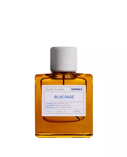 Korres Blue Sage Eau de Toilette Für Männer, 50 ml