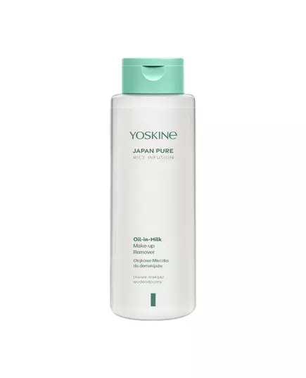 Yoskine Japan Pure Reisinfusion Feuchtigkeitsspendend Make-up-Entferner Milch, 400 ml