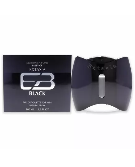 New Brand Extasia Black Eau de Toilette Für Männer, 100 ml, Bild 2
