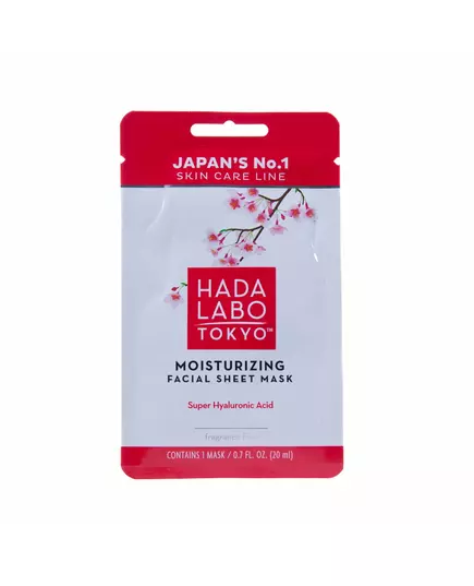 Hada Labo Tokyo Hada Labo Hyaluronsäure Feuchtigkeitsspendend Gesichtsmaske Gesicht, 20 ml