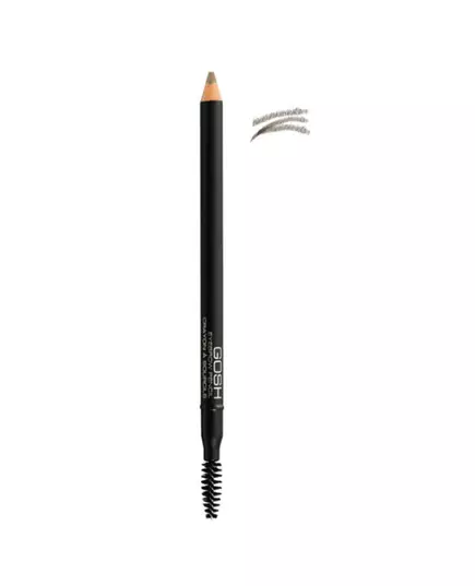 Gosh Defining Brow Augenbrauencreme-Stift & Bürste 2-in-1 03 Graubraun, 1,2 g