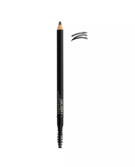 Gosh EYEBROW pencil #soft black, 1,2 g