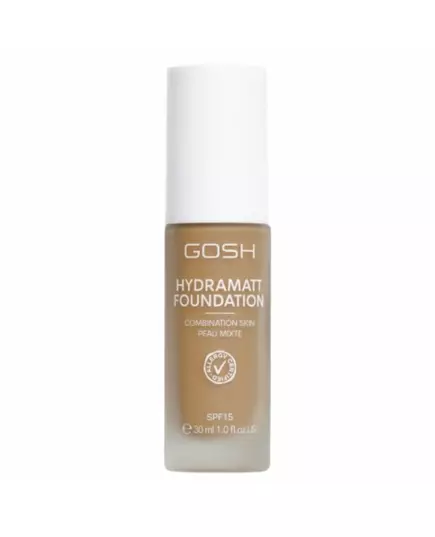 Gosh Hydramatt Matt Flüssige Grundierung 014Y Dunkel SPF15, 30 ml