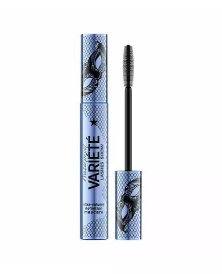 Eveline Cosmetics Variete Wasserdicht Volumen Wimperntusche Intensives Schwarz, 10 ml