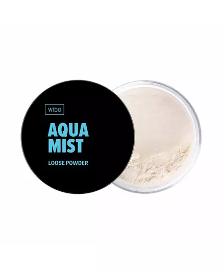 Wibo Aqua Mist Collagène Réparation Poudre fixante libre, 10 g