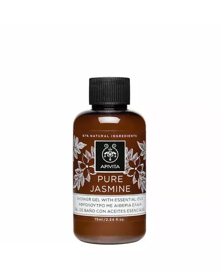 Apivita Pure Jasmine Gel douche, 75 ml
