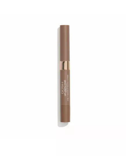 Gosh LIP LINE'N COAT rouge à lèvres 2 en 1 #004-Caramel Toffee, 2 ml