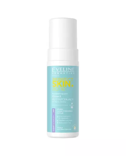 Eveline Cosmetics Perfect Skin.Acne Nettoyage Mousse nettoyante, 150 ml