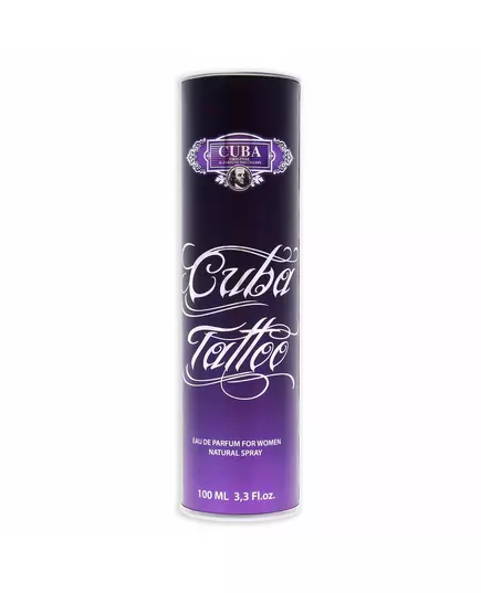 Cuba Tattoo Eau de Parfum Für Frauen, 100 ml