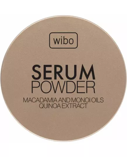 Wibo Serum Powder Macadamia Quinoa Absorbiert Öl Loses Fixierpuder Transparent, 10 g