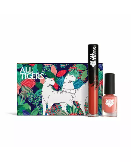 Set All Tigers: Natural & Vegan Liquid Lipstick 683 Make Your Mark 8 ml + Natural & Vegan Vegan Nail Polish 196 Take Your Chance, 8 ml, image 3