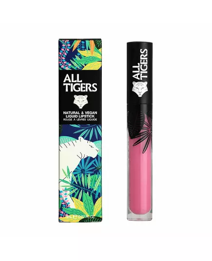 All Tigers Natural & Vegan Natürlich Matt Lipgloss 792 Entfliehe dem Alltäglichen, 8 ml, Bild 3