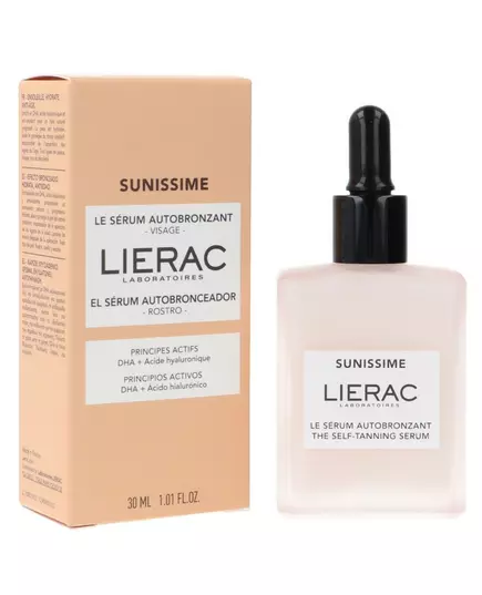 Lierac Sunissime Hyaluronsäure Bronzieren Selbstbräunungs-Tropfen Für das Gesicht, 30 ml, Bild 3