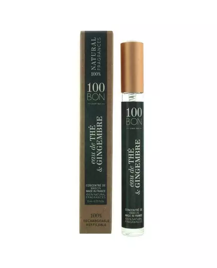 100 Bon Eau de The & Gingembre Eau de Parfum Unisexe 15 ml *Miniature, 15 ml, image 5