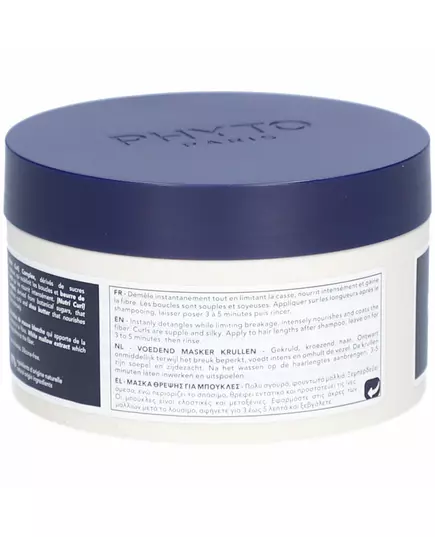 Phyto Intense Curls Masque crème pour traitement des cheveux Detangling & Nourishing Après le shampooing, 200 ml, image 3