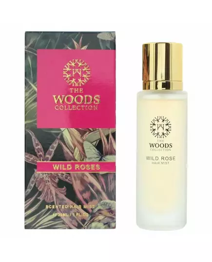 The Woods Collection Wild Roses Brume parfumée pour les cheveux Pour les femmes Vétiver, 30 ml, image 3