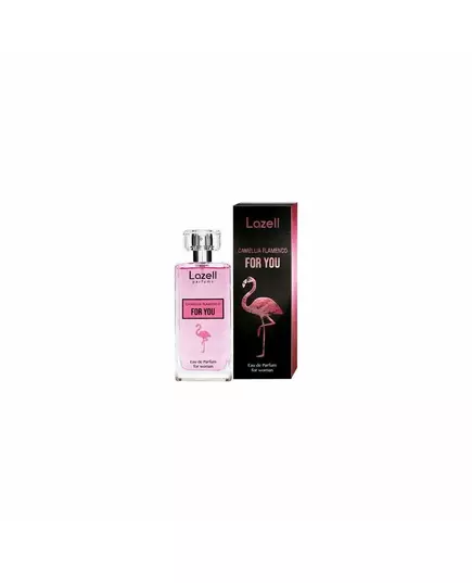 Lazell Camellia Flamenco Eau de Parfum Pour les femmes, 100 ml
