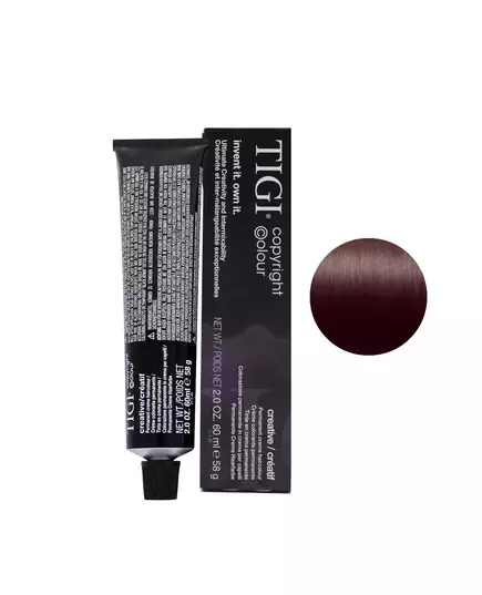 Tigi Colour Creative Permanente Haarfarbe 4/2 Medium Brown Violet, 60 ml