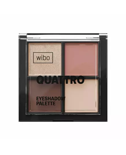 Wibo Quattro Palette de fards à paupières 01 4 nuances, 6 g