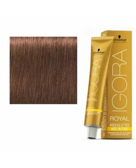 Schwarzkopf Professional Igora Royal Permanente Haarfarbe 6-580 Golden Red Chestnut, 60 ml, Bild 3