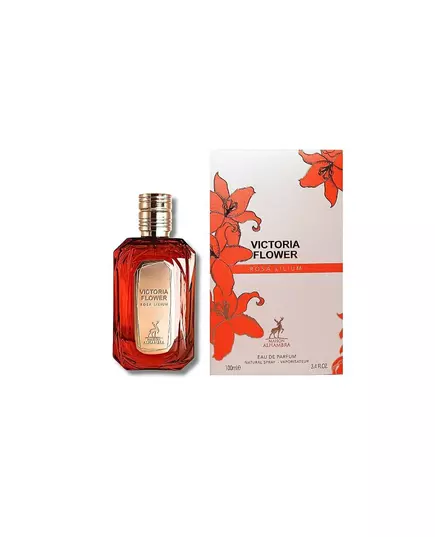 Lattafa Victoria Flower Rosa Lilium Eau de Parfum Für Frauen, 100 ml, Bild 2